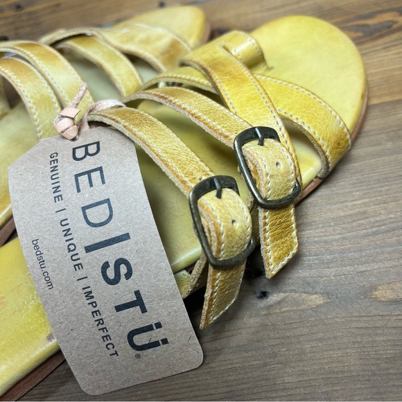 Bed Stu Hilda Flat Handmade Leather Sandals - Picture 9 of 12